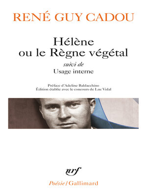 cover image of Hélène ou le Règne végétal / Usage interne